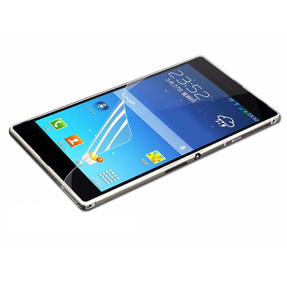 2Pcs Soft Plastic Screen Protector Film For Sony Xperia Z Z1 Z2 Z3 Z5 Compact - Image 3 of 4