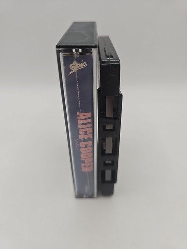 Alice Cooper Trash Cassette Tape Album - UK Paper Label Edition - Picture 3 of 9