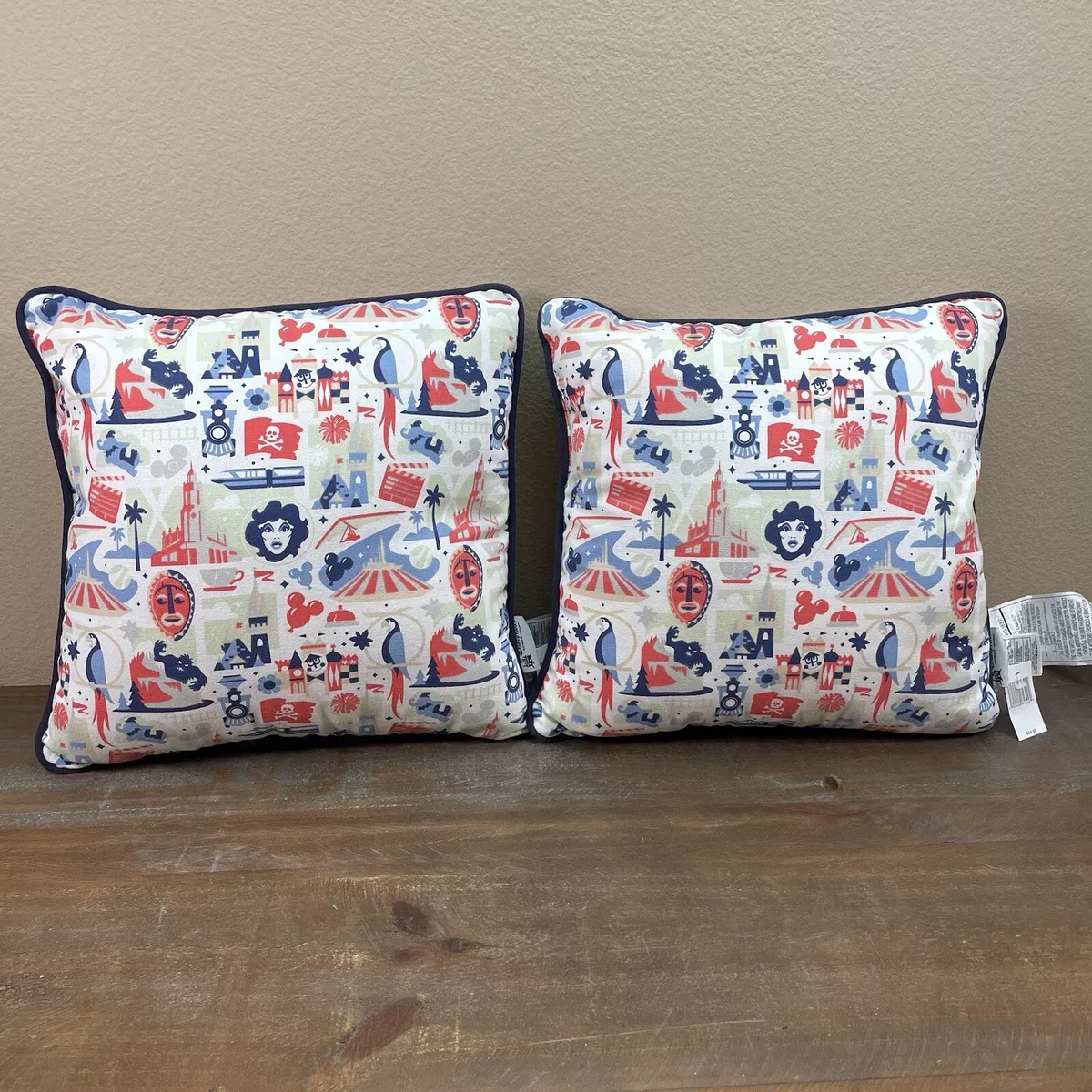 Disney top throw pillows