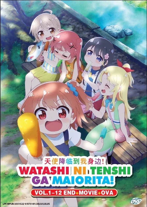 Anime DVD Watashi ni Tenshi ga Maiorita! Vol. 1-12 End + Movie + OVA ENG SUB