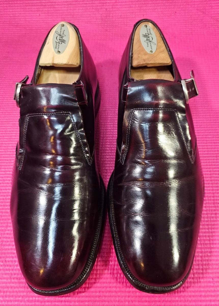 Vtg Johnston & Murphy Aristocraft USA Made Mens 8 D/B Vtg Johnston & Murphy Aristocraft USA Made Mens 8 D/B