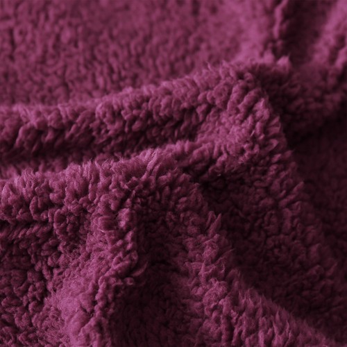 Teddy Bear Fleece Duvet Cover Set Thermal Warm Super Soft Cozy With Pillowcases - Picture 18 of 26