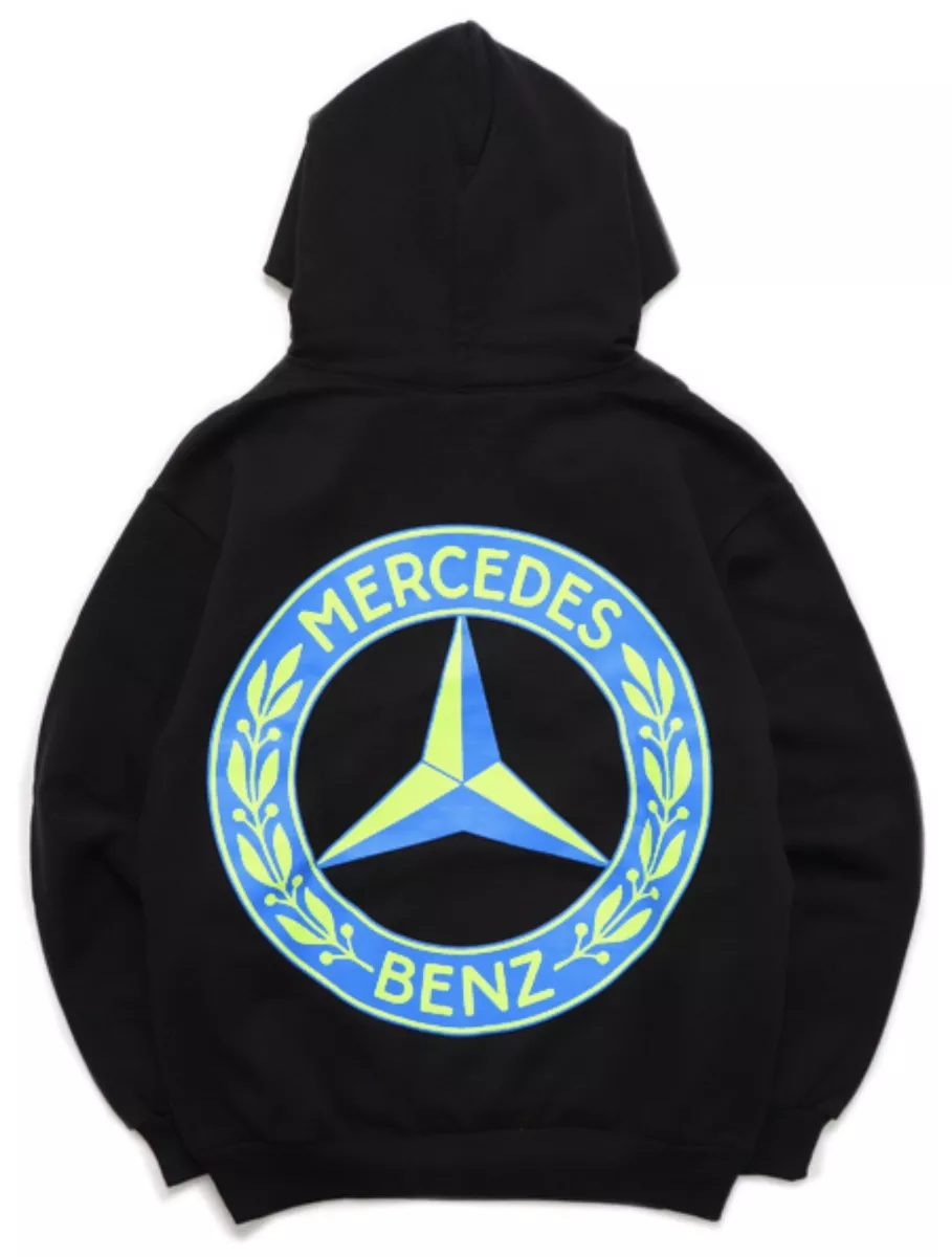 AWGE Mercedes Benz ASAP Rocky Size Small Hoodie Sweatshirt Black NWT $