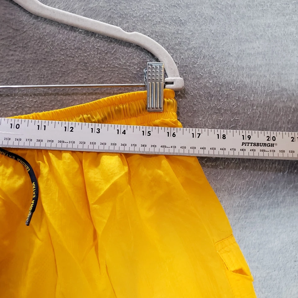 Corona Extra Men Swimwear XL Yellow Trunks Logo Embroidered Drawstring Nylon - Image 4 of 4