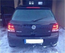 FANALI FARI POSTERIORI A LED ROSSI/CROMO O FUME  MOD GTI POLO 9N 9N3 DAL 01 A 09