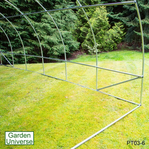 Polytunnel Gardening Greenhouse 8 Sizes By Garden Universe poly tunnel 3m - 10m - Picture 80 of 108