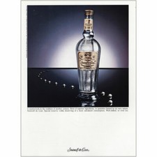 Publicité vintage print Smirnoff de Czar 1981 : chef-d'œuvre dans la tradition