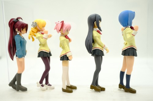 Puella Magi Madoka Magica Takara Tomy Serie SR Juego Completo de 5 Mini Figuras - Imagen 15 de 24