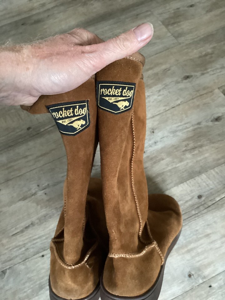 GENUINE ROCKET DOG SUEDE BOOTS BOOTS SIZE 6 39 VGC eBay