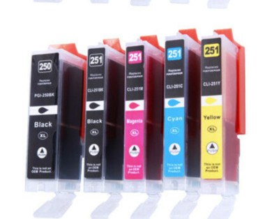 6PK New PGI250XL CLI251XL Ink For Canon Pixma MG5420 MG5520 MG6320 MX722 MX922 E - Foto 10