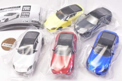1/64 Collectable Minicar NISSAN FAIRLADY Z 5 Types Gacha Capsule