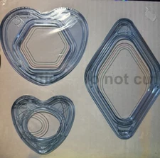 Creative Memories Custom cutting Hearts, Diamonds Patterns & templates *Retired*