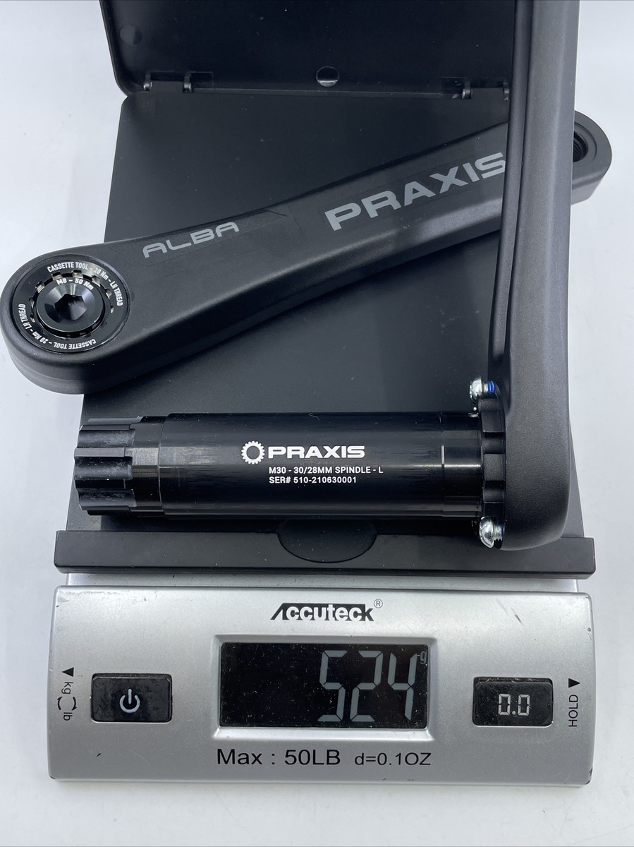 PRAXIS ALBA LT2 ALBA X DM M30 172、5mm Praxis Alba M30 Crank Direct Mount 52/36 172.5mm
