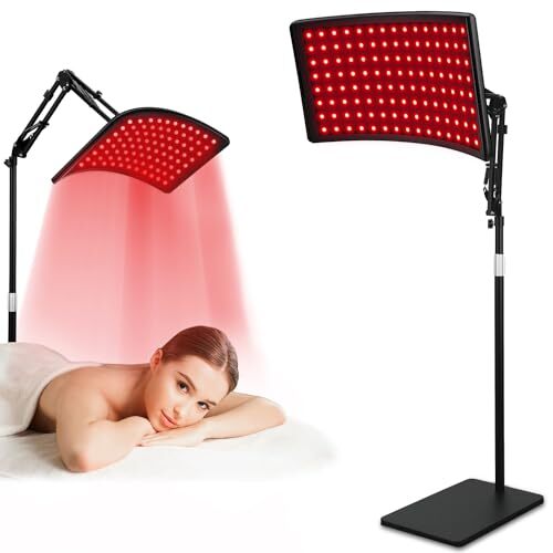 Viconor Red Light Therapy Decive Lamp for Body Infrared Light Therapy with St...