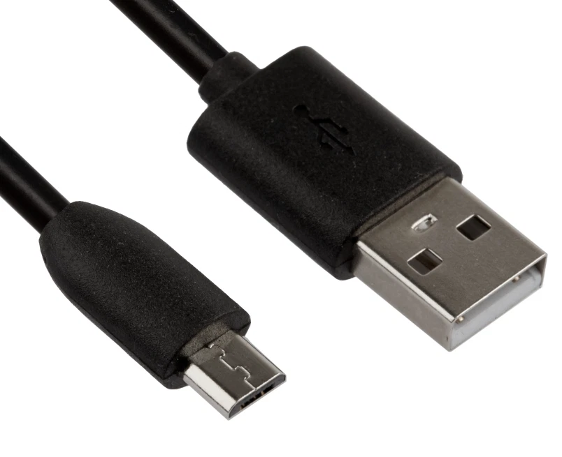 2m USB Data / Charger Black Cable for Asus ZenPad 10 P023 Z300C Tablet - Image 4 of 4
