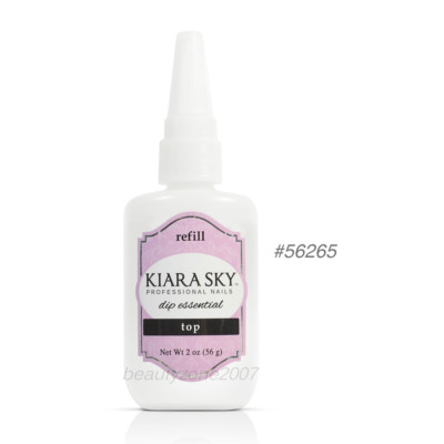 Kiara Sky Dip Powder Essentials Refill Size Step #4 TOP Coat 2 fl oz