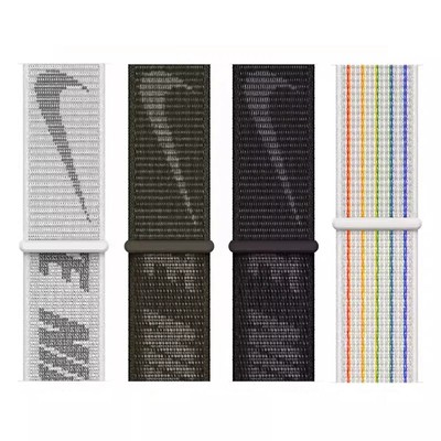 Sport Loop Nylon Classic bracelet correa Apple watch series 9 8 7 5 4 3 Ultra SE