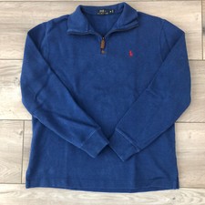 Polo Ralph Lauren Men's 1/4 Zip Sweater Pullover Long Sleeve Size Medium