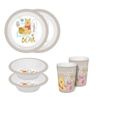 Kindergeschirr - Winnie Pooh & seine Freunde Winnie the Pooh - Teller Becher