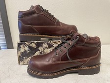 Lugz Wetlands II Leather Work Boot Size 13 Brown