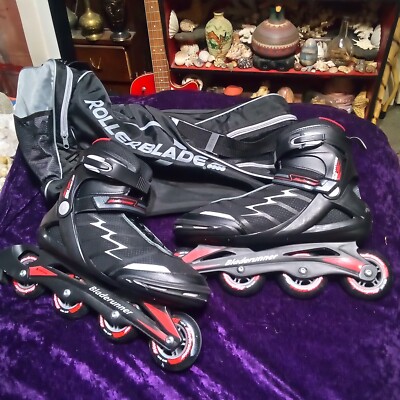 Sz 11 Bladerunner Advantage Pro XT Inline Skates Used EUC with Rollerblade Bag