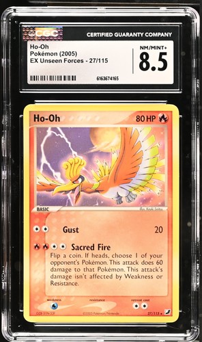 Ho-Oh graded CGC 8.5 for sale on eBay