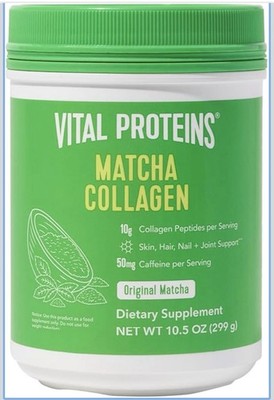 Vital Proteins Matcha Collagen Collagen Peptides Powder Original Matcha 10.5oz