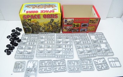 INCOMPLETE 40K Space Orks Box Set GW Citadel 0739 Rogue Trader Vtg Plastic