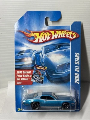 Hot wheels 1/64 🇨🇵 Plymouth GTX #060/196 mainline 2008 All Stars - Photo 1/4