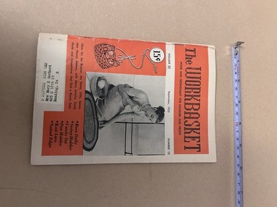 The Work Basket Home & Needlecraft for Pleasure& Profit Vol 20 sept 1955 sc