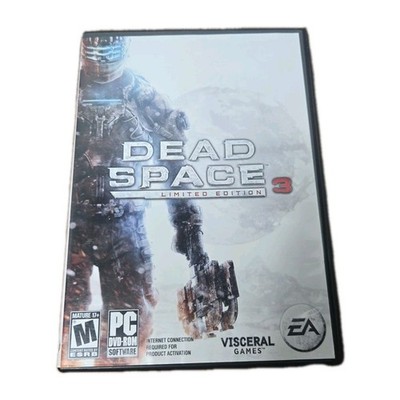Dead Space 3, Limited Edition PC DVD-Rom 2013 Manual + Key EA, Untested 