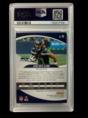 2025 Panini Absolute - Jaxon Smith-Njigba #94 Signatures (AU) | eBay
