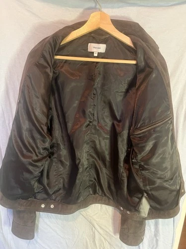 Reiss Jagger Goat Suede Jacket Men's size XS - read description image 5