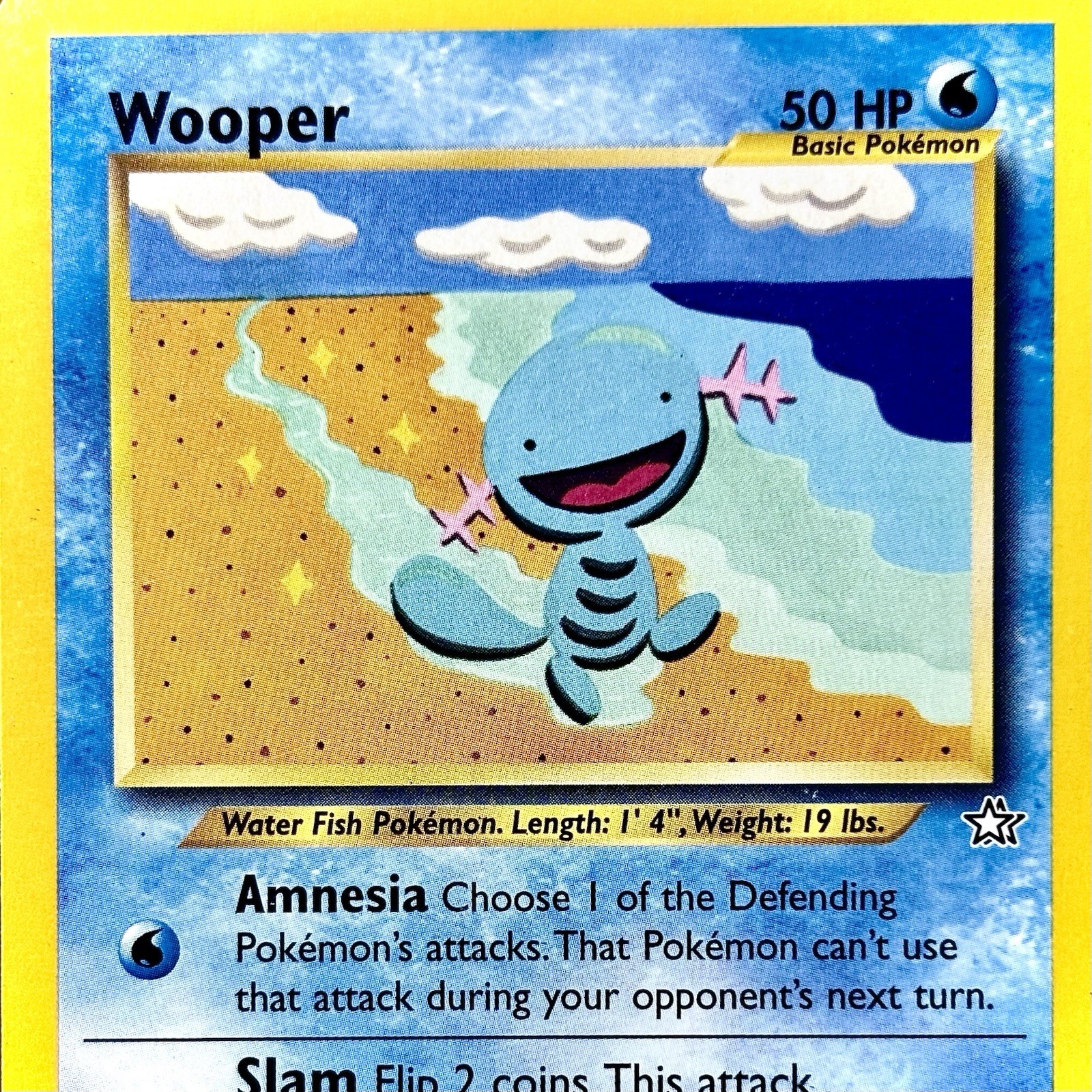 Wooper - REG - Pokémon TCG - Neo Genesis - 82/111 - COMMON ~ LP
