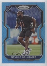 2020 Panini Prizm Rookie Light Blue Prizm Neville Gallimore #338 07rd