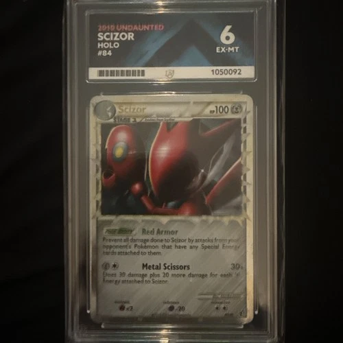 Pokemon Scizor Prime 84/90 Holo Trading Card Undaunted Ace 6