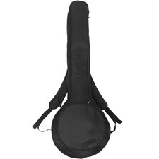 Waterproof 5 String Banjo Backpack Thickened Oxford Cloth Case with Adjustabl...