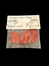 Rubber Stamp Fishing Hooks Lures Bobber Sinker Masculine Craft Artisan
