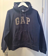 GAP Damen Hoodie Blau  mit Logo Kapuze Tasche...