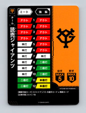 2024 Bushiroad Yomiuri Giants Team Card Base Raw #TEAM-G01 010246