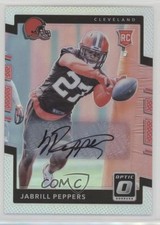 2017 Donruss Optic Rookies Holo Auto 25/99 Jabrill Peppers #140 Auto 0v1