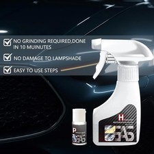 Automotive Headlamp Restoration Fluid Oxidized Headlight Refurbishment Polish