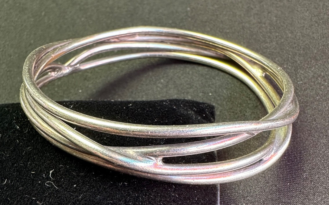 Artisan Crafted Solid Sterling Silver Oxidized Ca… - image 5