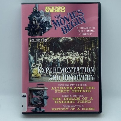 The Movies Begin [Volume 3]: Experimentation and Discovery DVD 2002 EX-LIBRARY