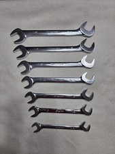 Snap-on Vs807b 7 Pc Sae 4 Way Angle Head Open End Wrench Set 34 - 38 . Mint Snap-on Vs807b 7 Pc Sae 4 Way Angle Head Open End Wrench Set 34 - 38 . Mint