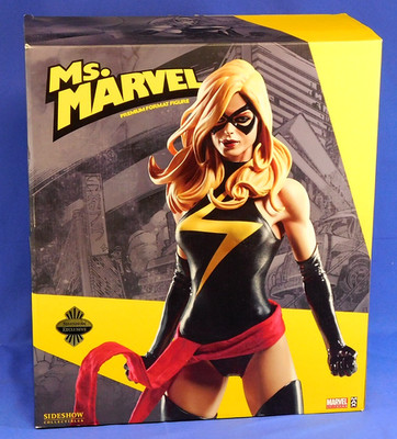 SIDESHOW COLLECTIBLES MS MARVEL PREMIUM FORMAT EXCLUSIVE FIGURE STATUE