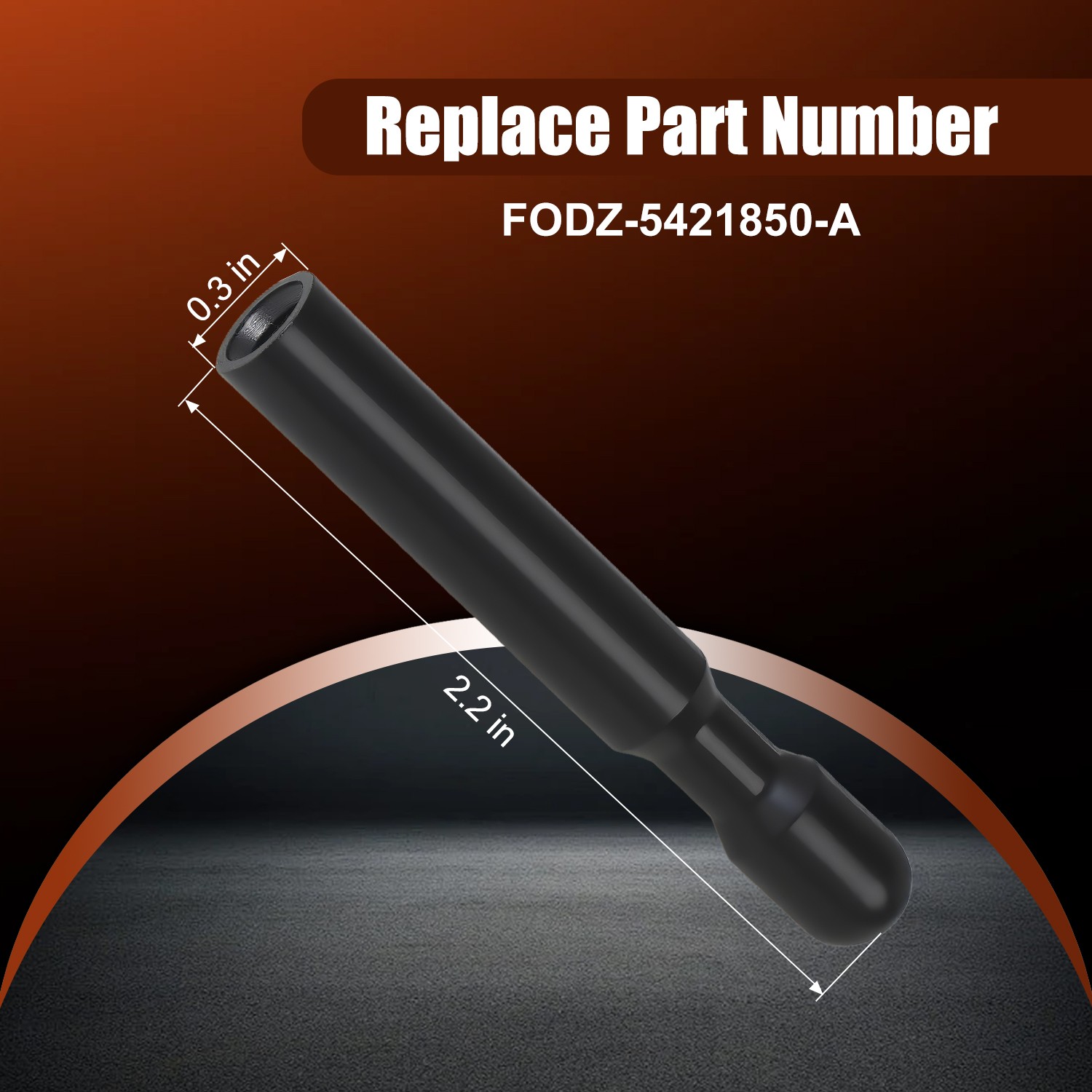 Black Door Lock Knobs Pins Studs Pair for 2004-2014 Ford F-150