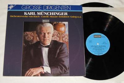 KARL MUNCHINGER-Grosse Dirigenten (1968) DECCA German Pressing 2-LP Set