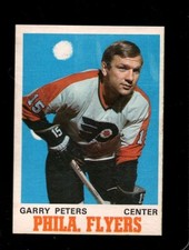 1970-71 O-PEE-CHEE #196 GARRY PETERS VGEX FLYERS *X76282