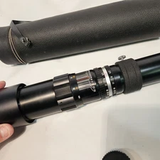 Soligor Telephoto  Lens 1:6.3 F=400MM W/ Leather Case Minota mount